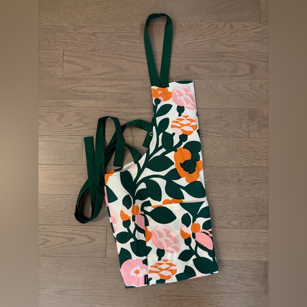Marimekko Apron - Pieni Green